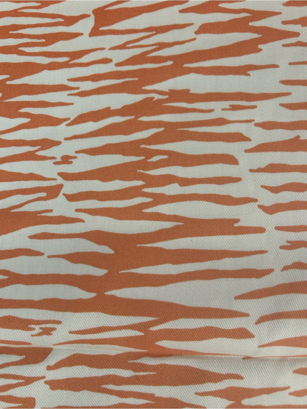 Trina Turk Coral Zebra Fabric Screen Print Fabric By Schumacher. Sold BTY.